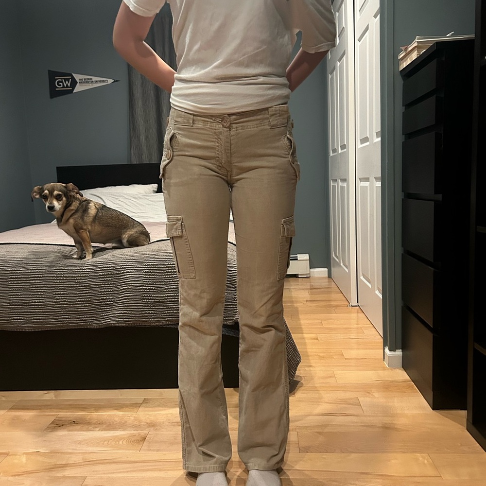Sanctuary Beige Corduroy Pants